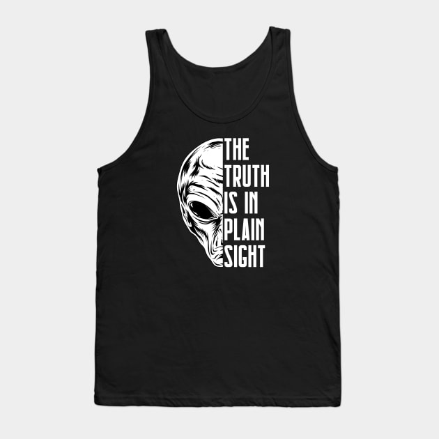 Alien Truth Tank Top by AngelFlame